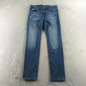 Hugo Boss Jeans Mens 32x34 Blue Slim Fit Stretch Denim Made in Tunisia Pants